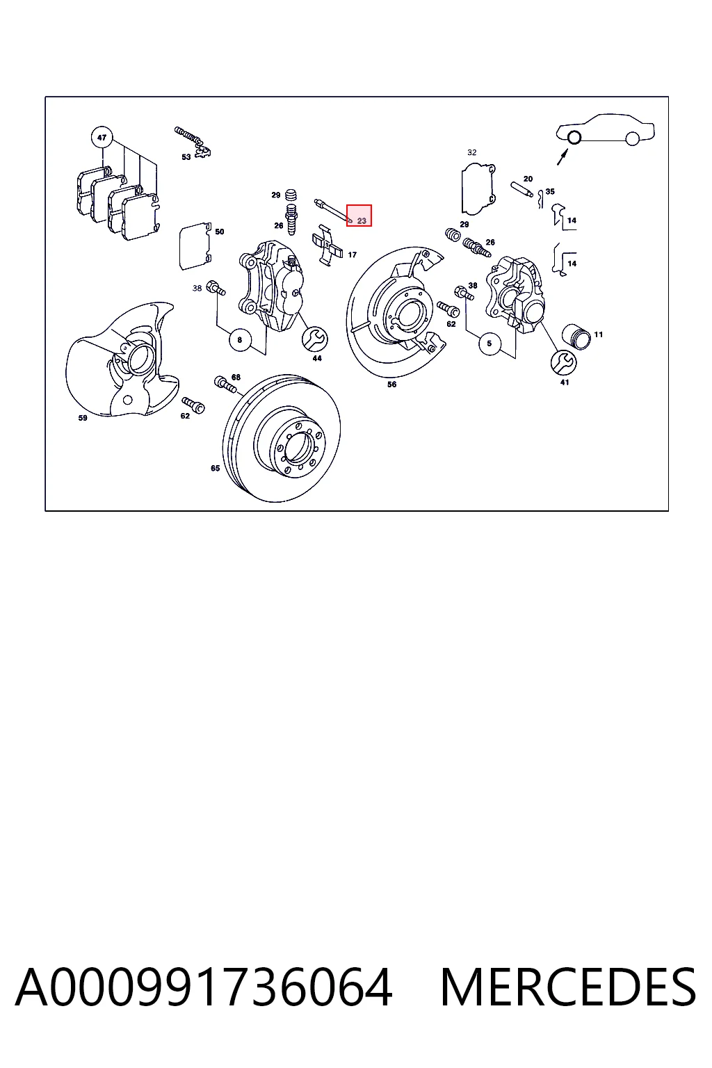 A000991736064 Mercedes