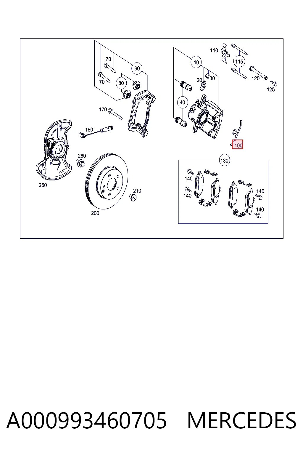 A000993460705 Mercedes