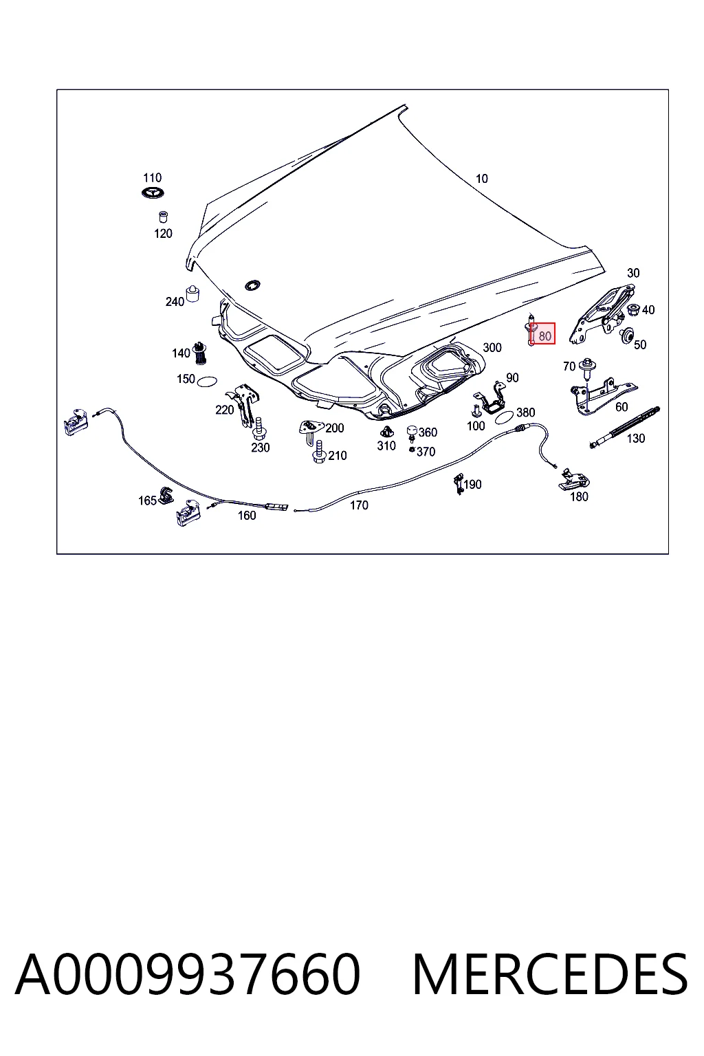A0009937660 Mercedes