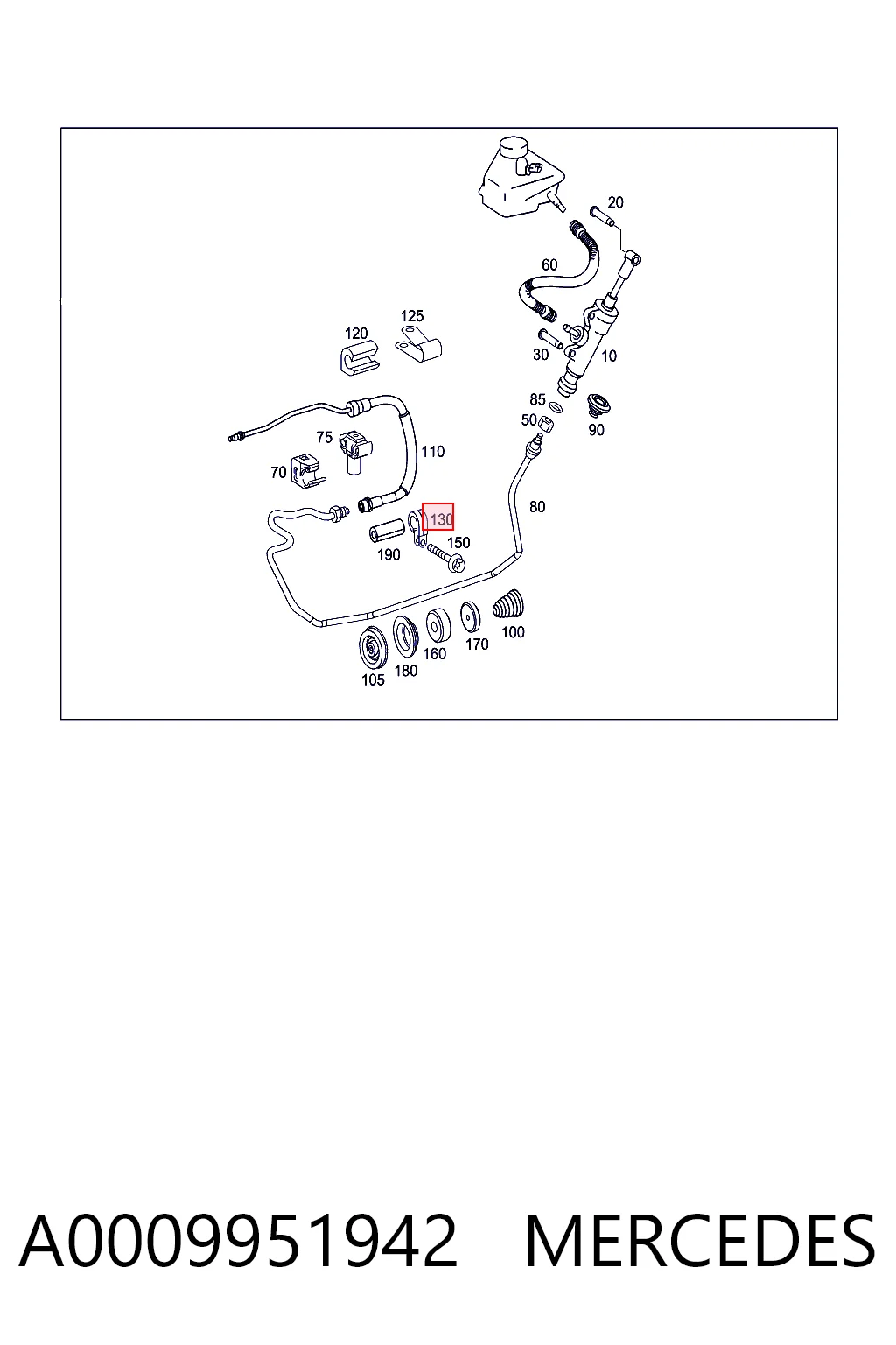 A0009951942 Mercedes