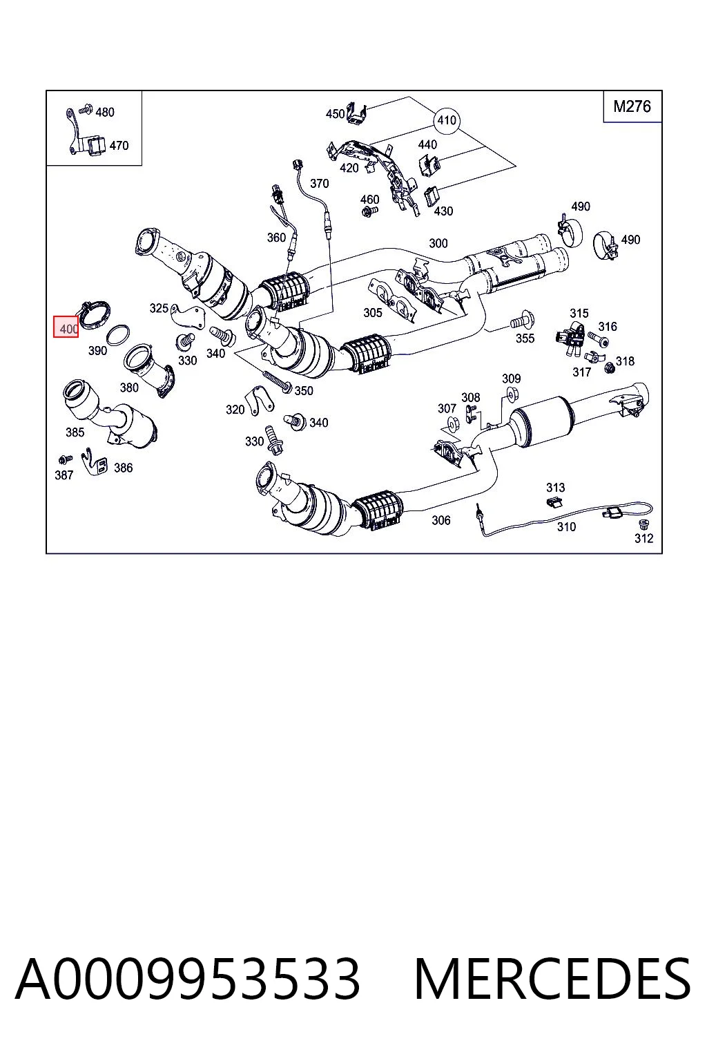 A0009953533 Mercedes