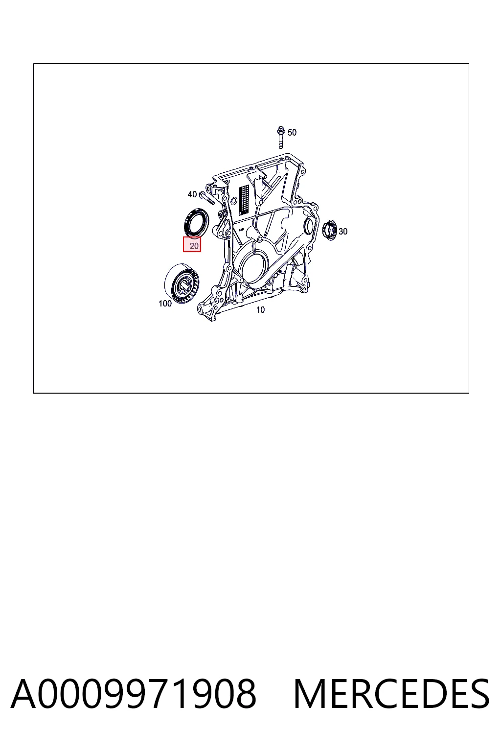 A0009971908 Mercedes