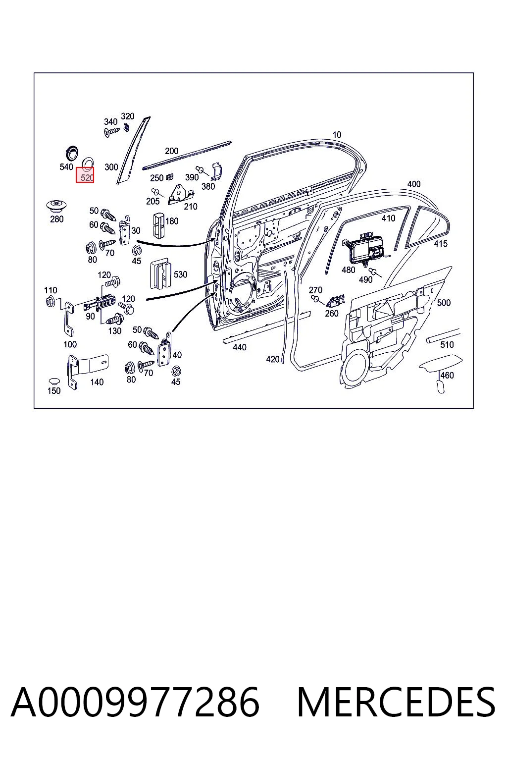  Tampa de tanque de fluido para lavador Mercedes E sedan (W211) (2002 - 2008) 