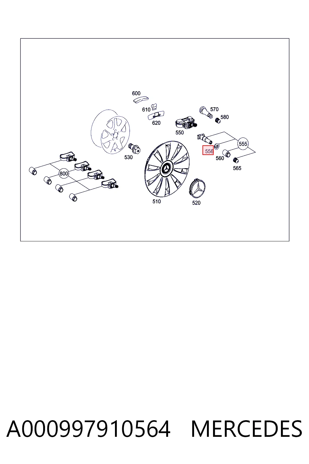 A000997910564 Mercedes