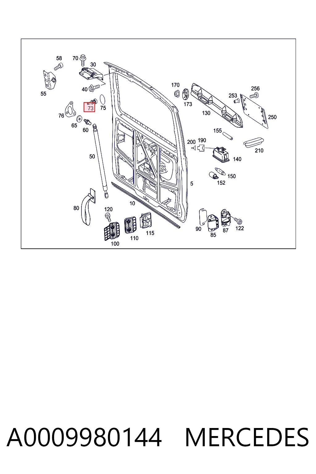 A0009980144 Mercedes