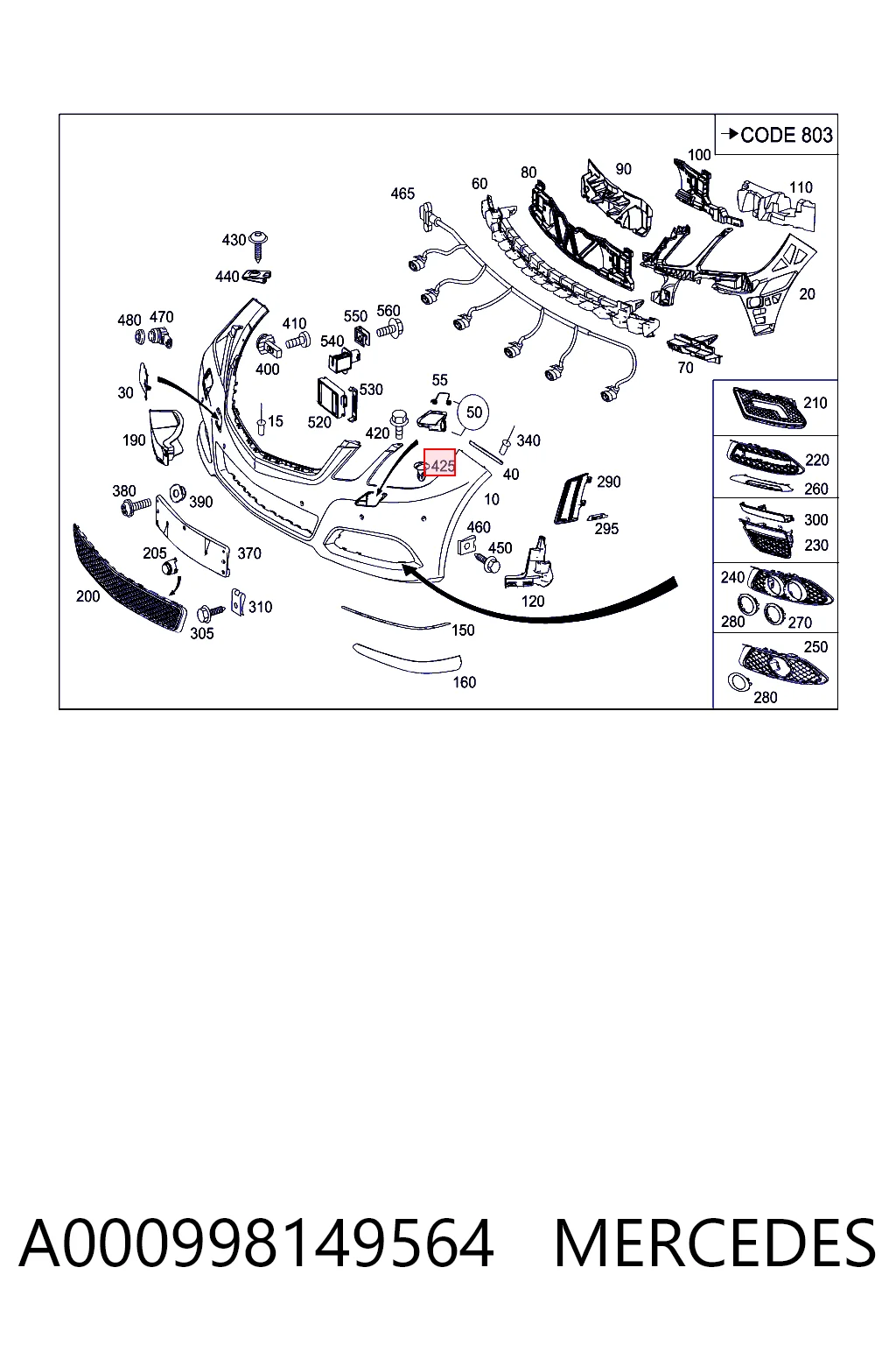 A000998149564 Mercedes