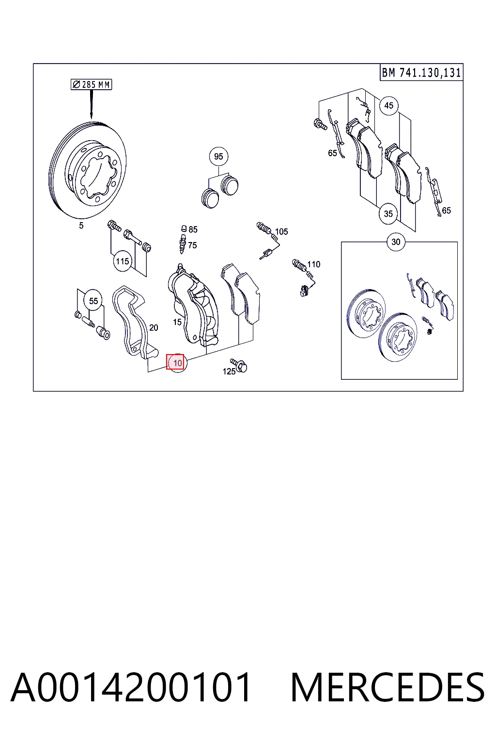 A0014200101 Mercedes