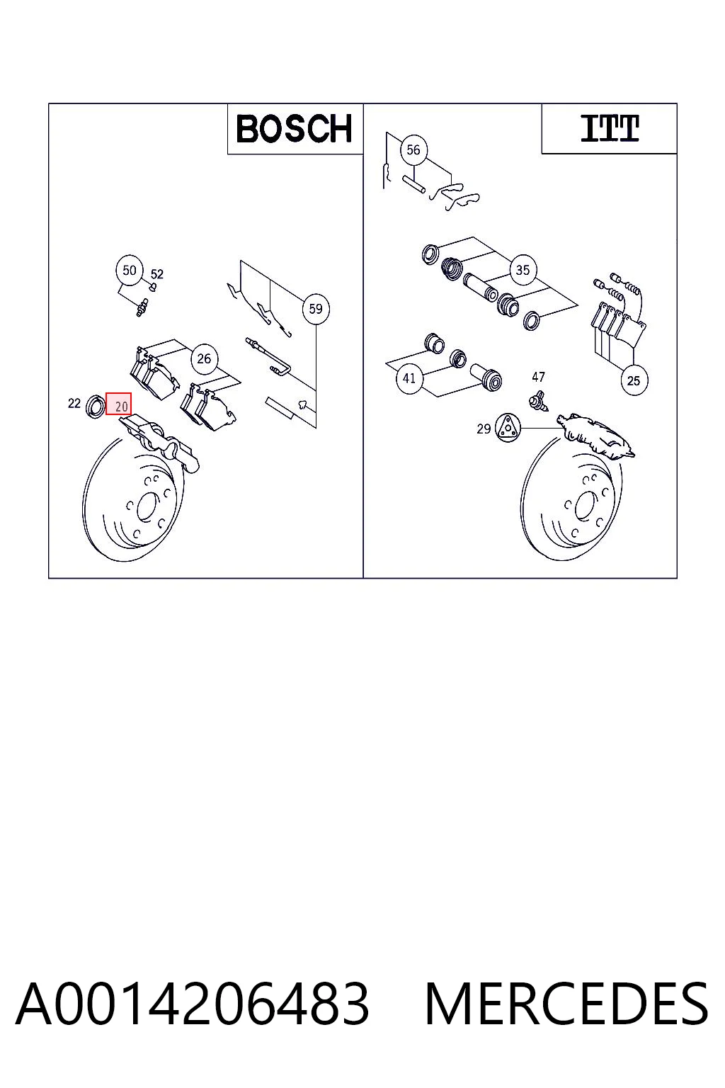 A0014206483 Mercedes
