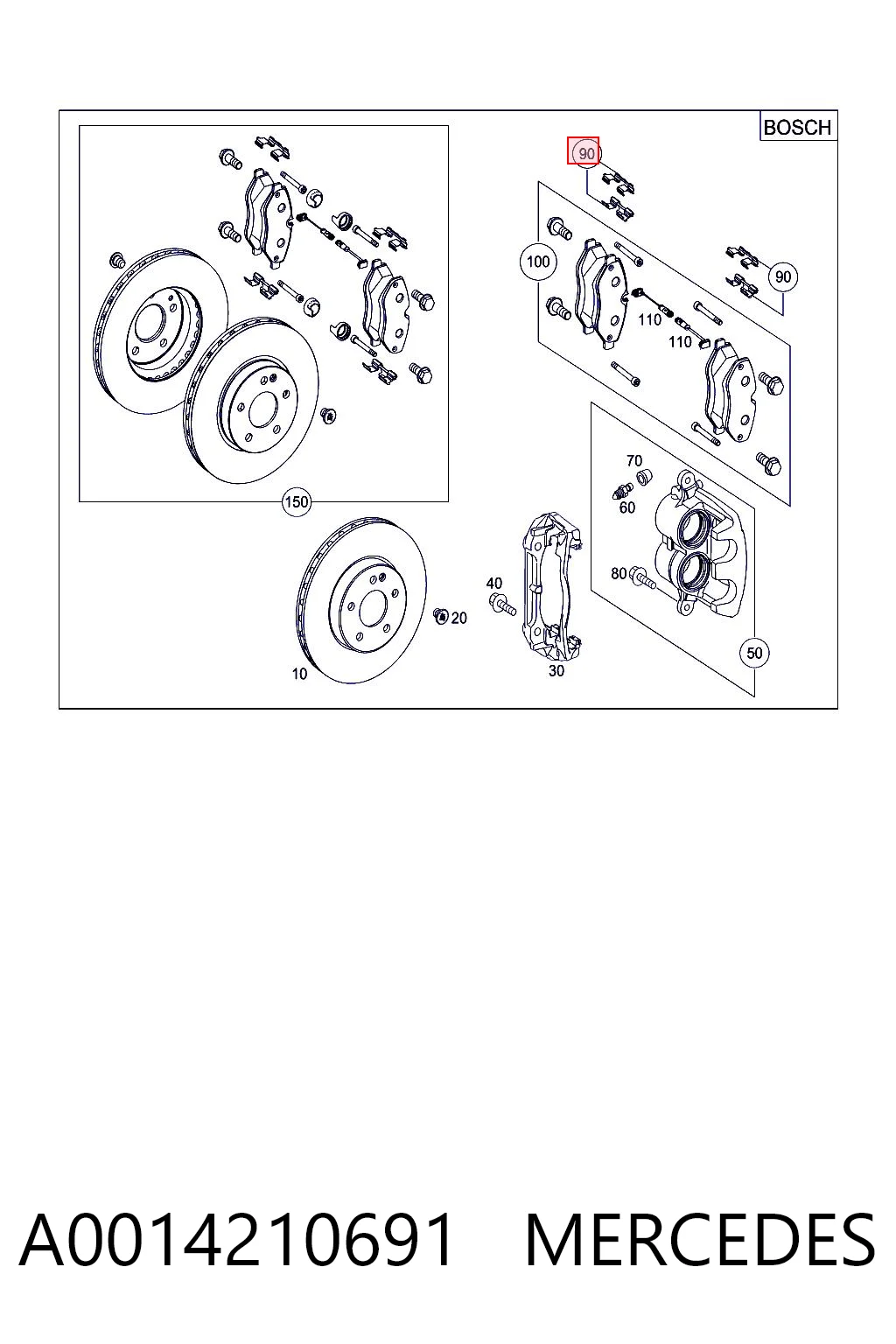 A0014210691 Mercedes
