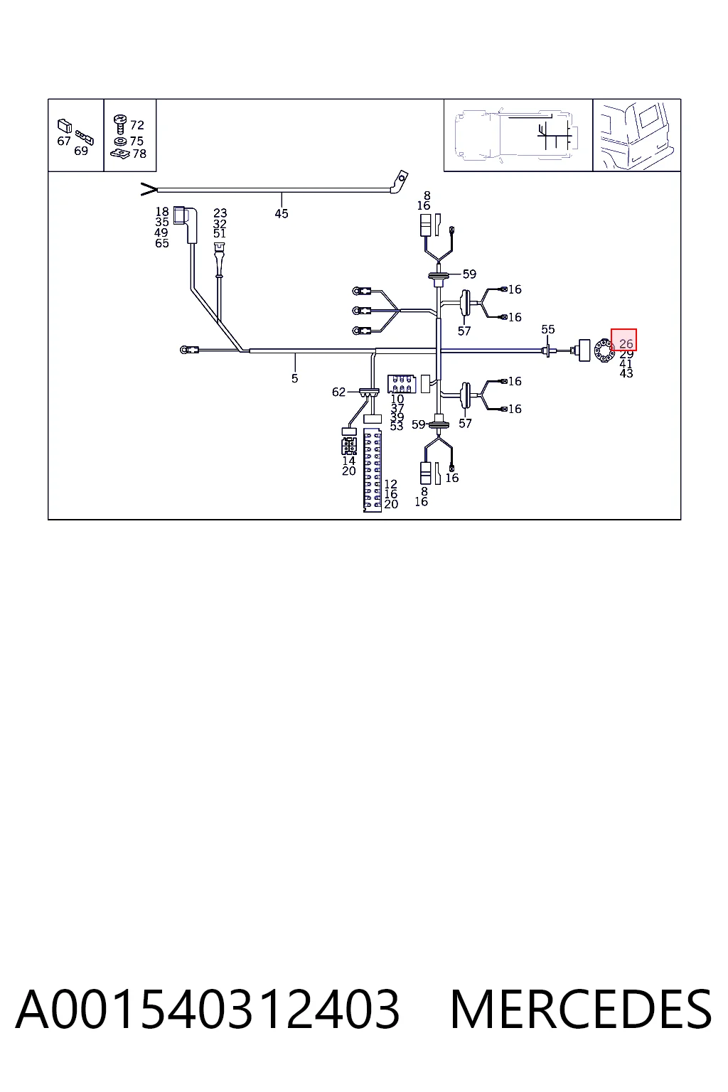 A001540312403 Mercedes