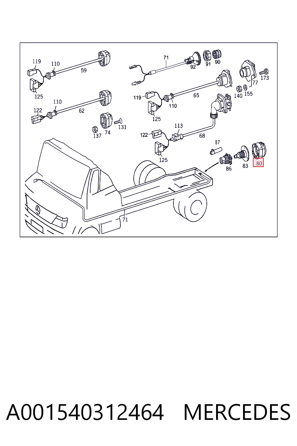 A001540312464 Mercedes