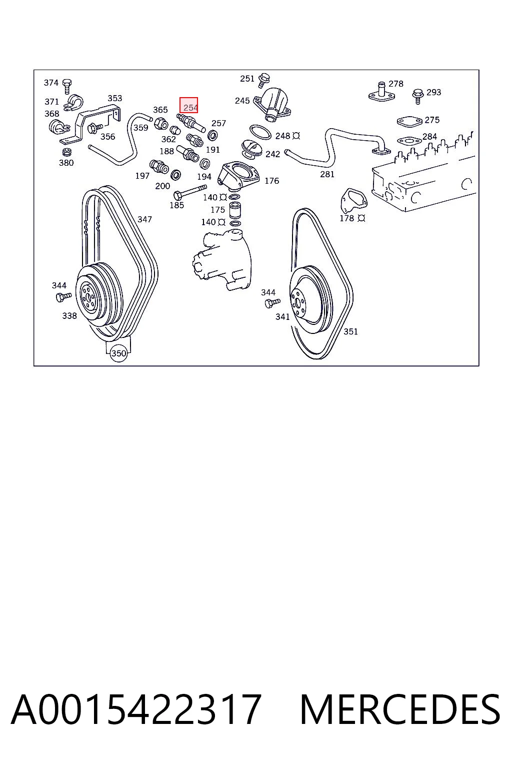 A0015422317 Mercedes