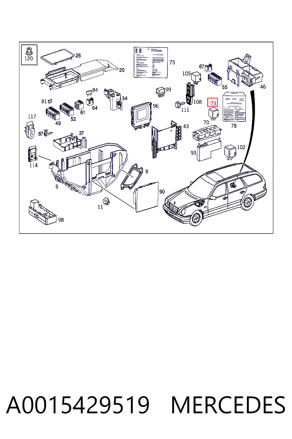 A0015429519 Mercedes