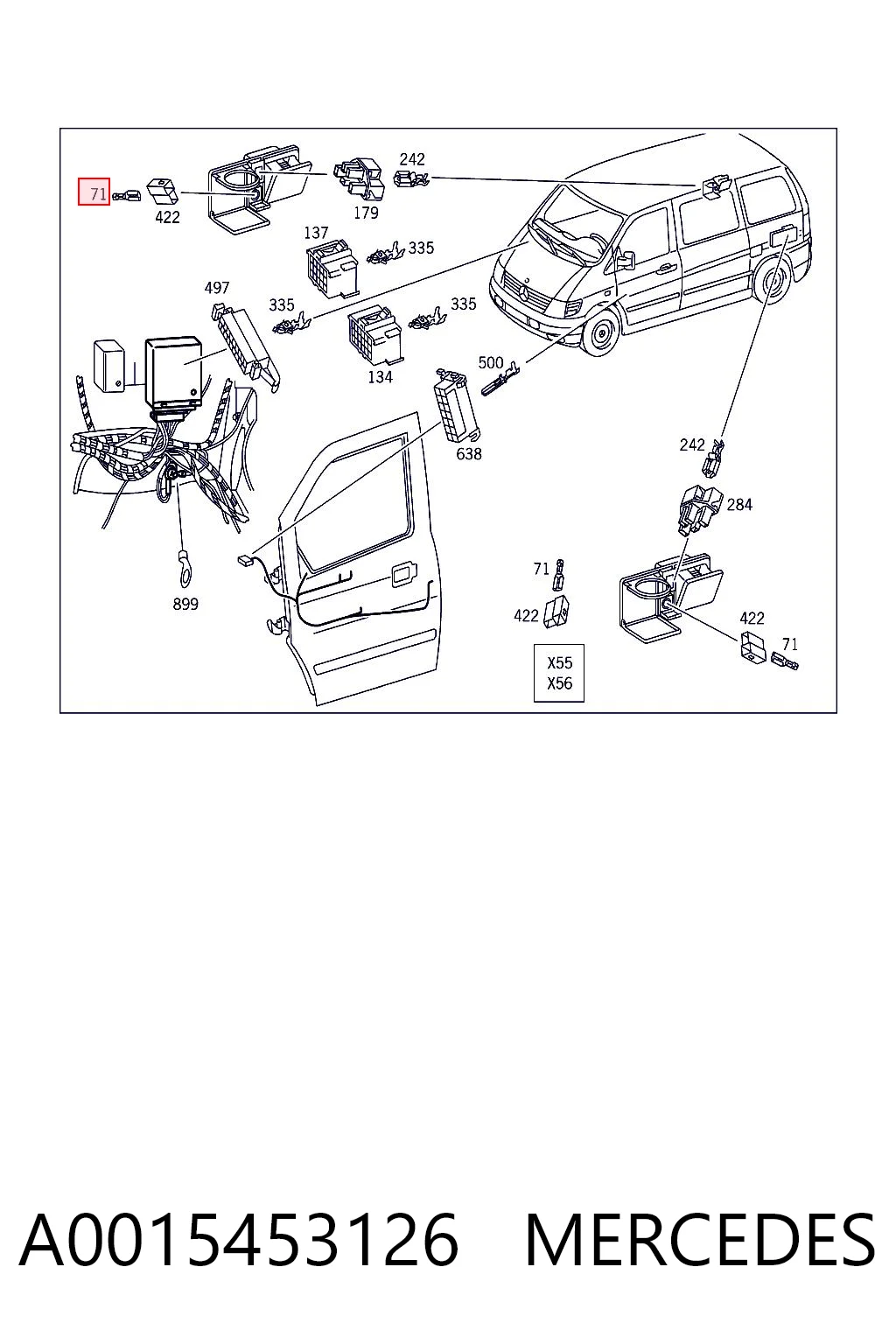 A0015453126 Mercedes
