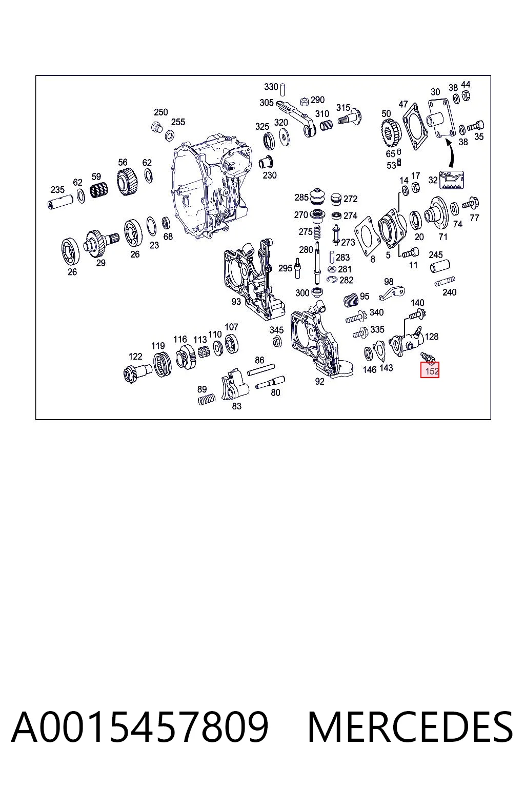 A0015457809 Mercedes