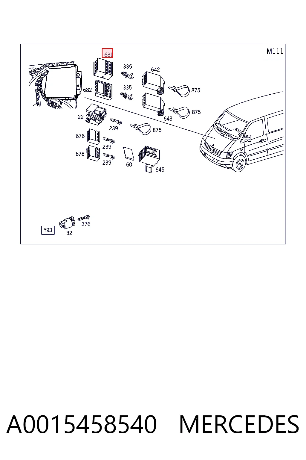 A0015458540 Mercedes