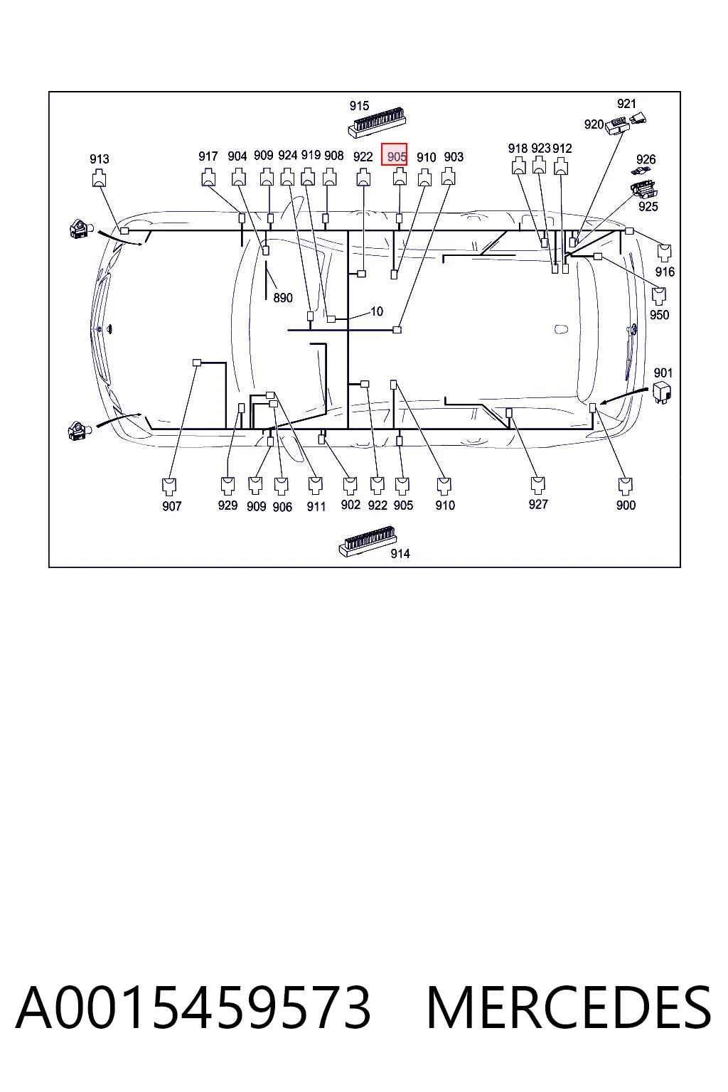 A0015459573 Mercedes