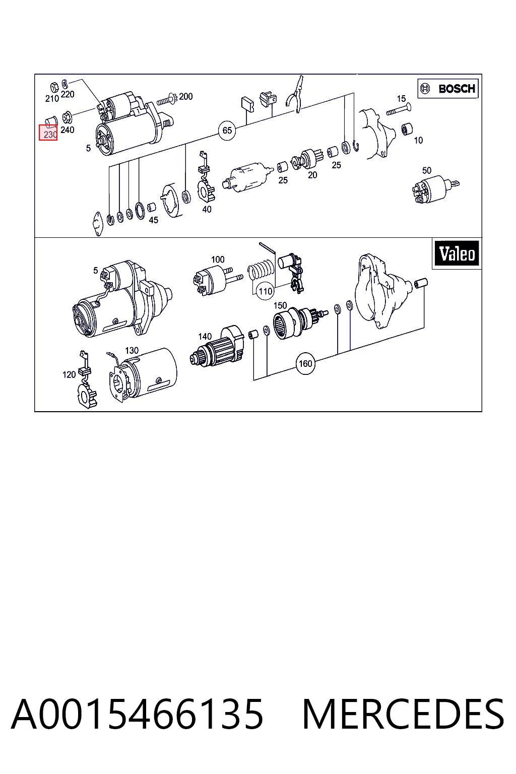 A0015466135 Mercedes