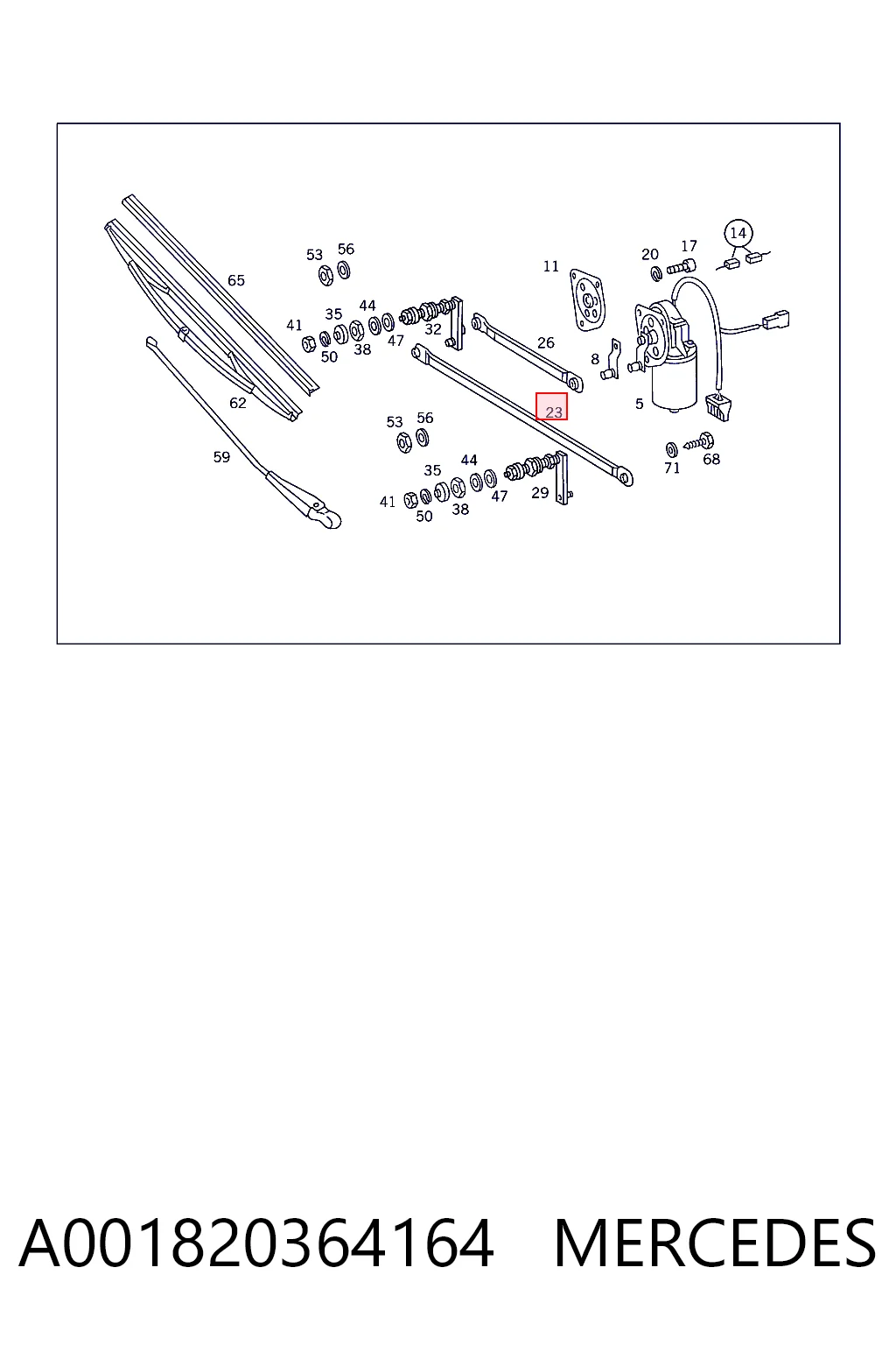 A001820364164 Mercedes