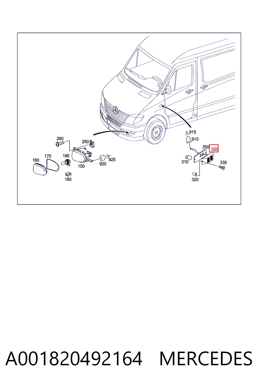 A001820492164 Mercedes