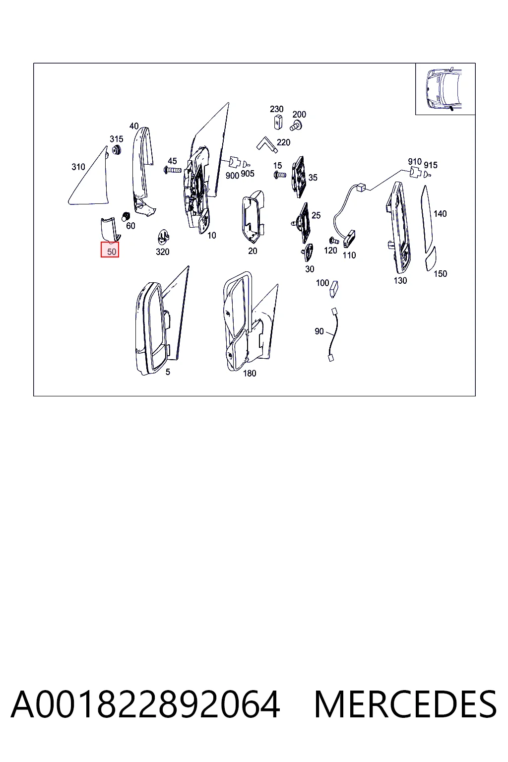 A001822892064 Mercedes