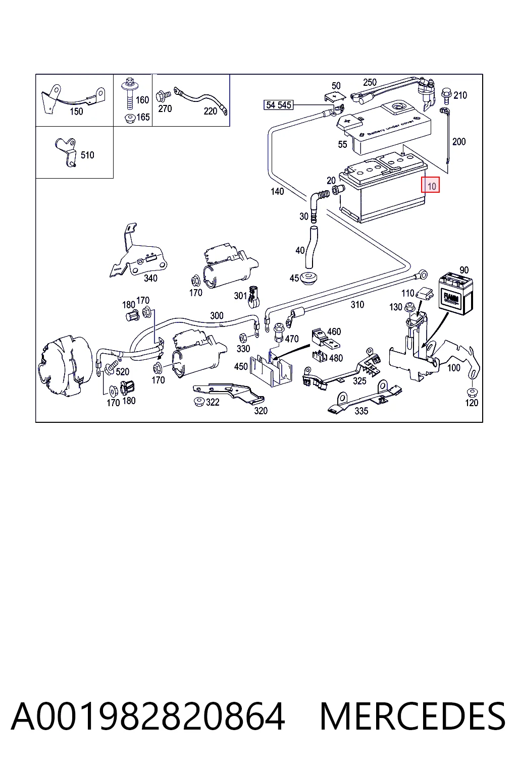 A001982820864 Mercedes