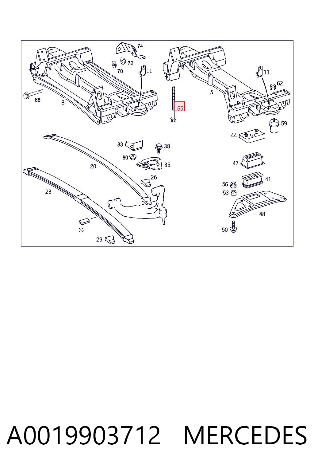 A0019903712 Mercedes