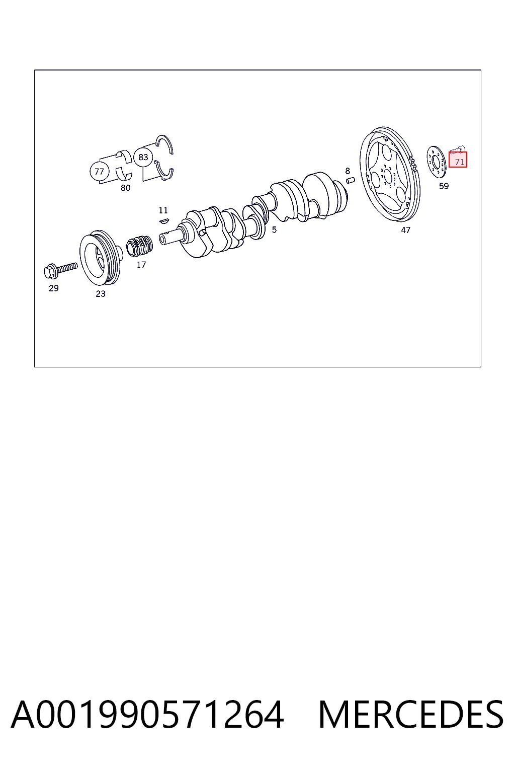 A001990571264 Mercedes