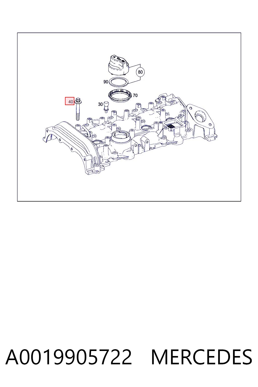 A0019905722 Mercedes