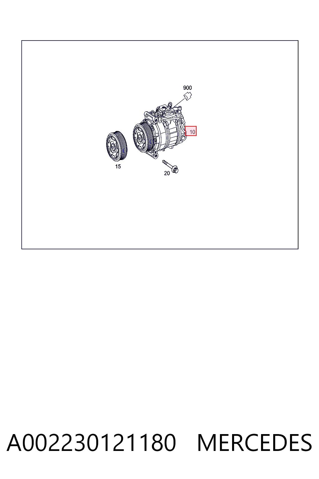 A002230121180 Mercedes