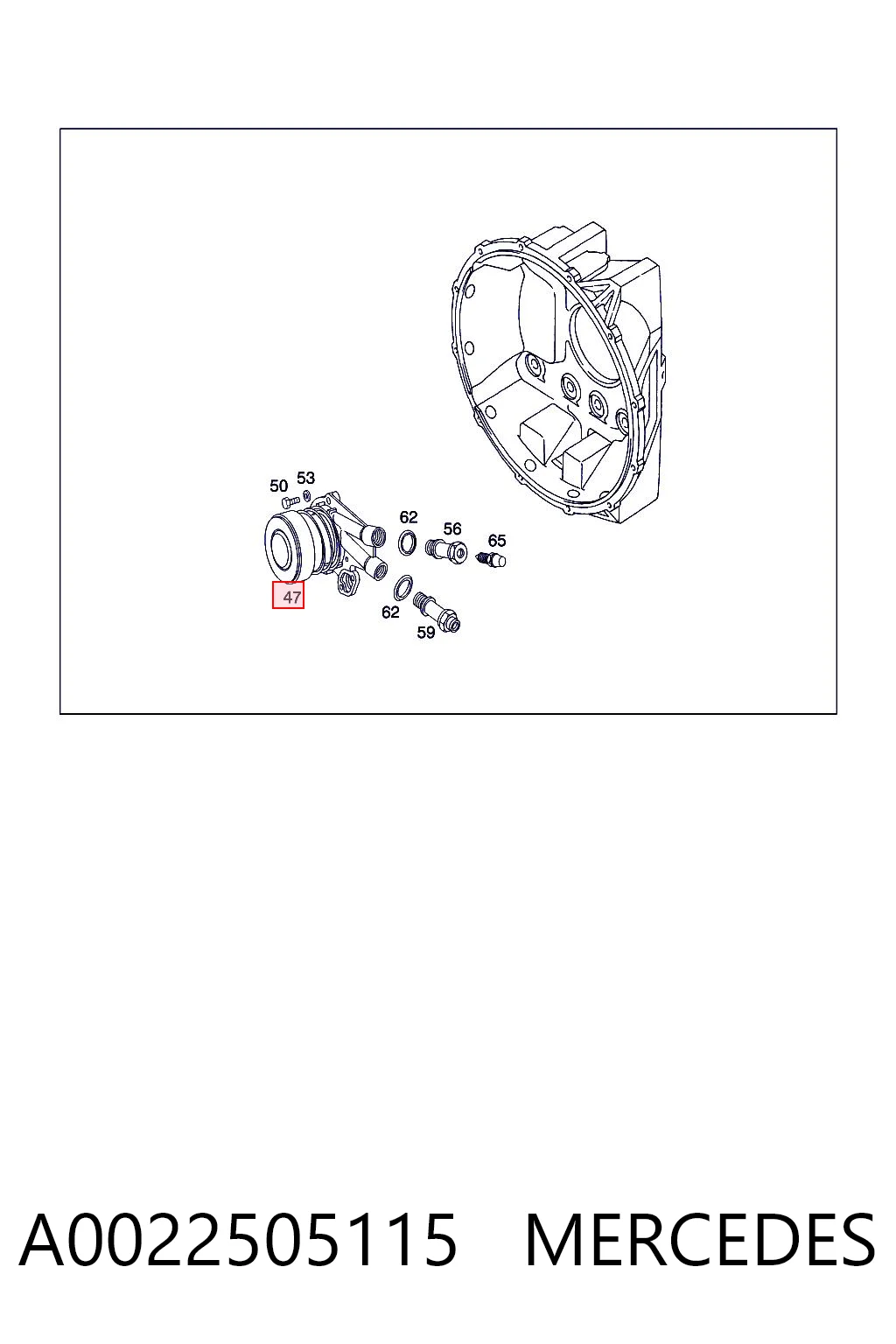A0022505115 Mercedes
