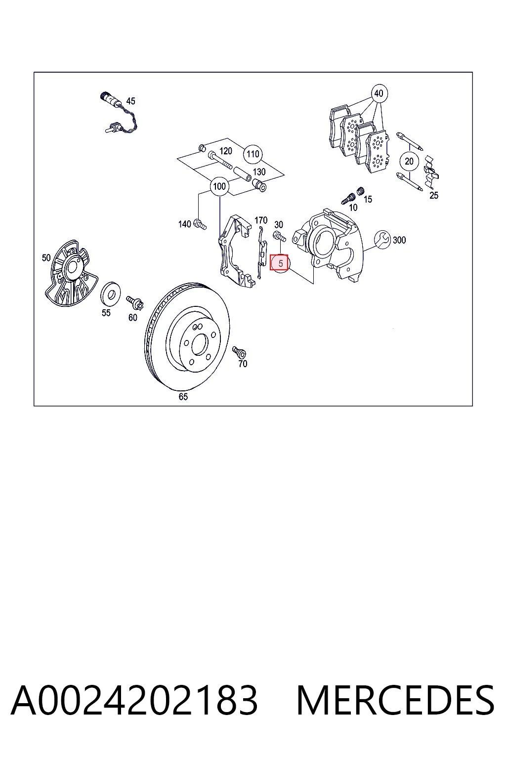 A0024202183 Mercedes