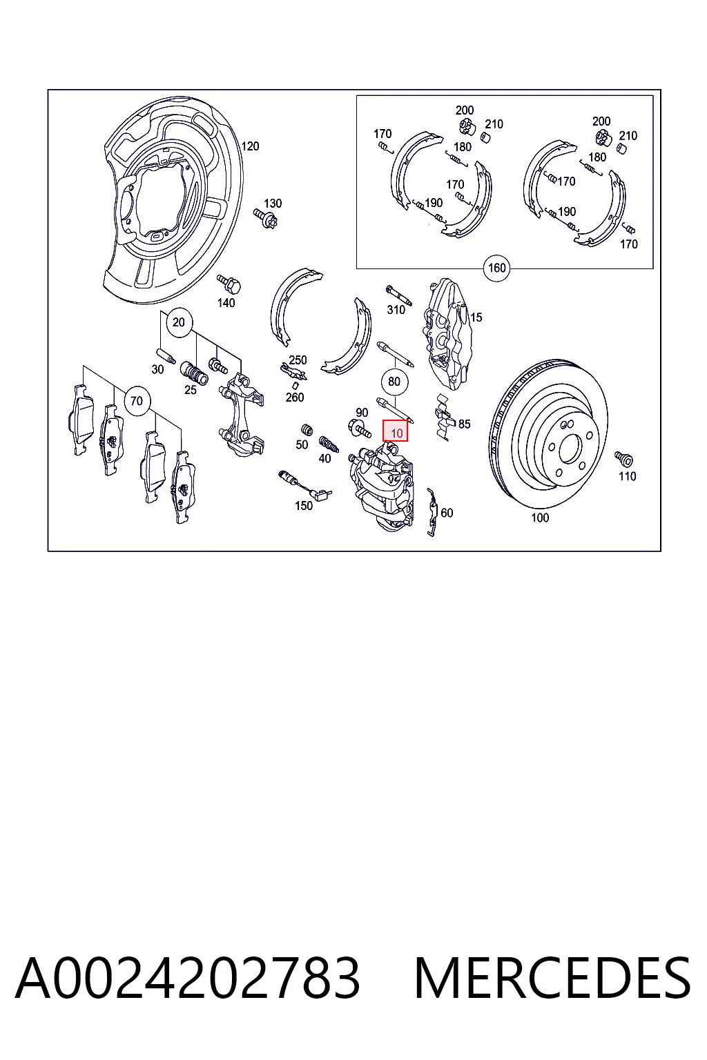 A0024202783 Mercedes
