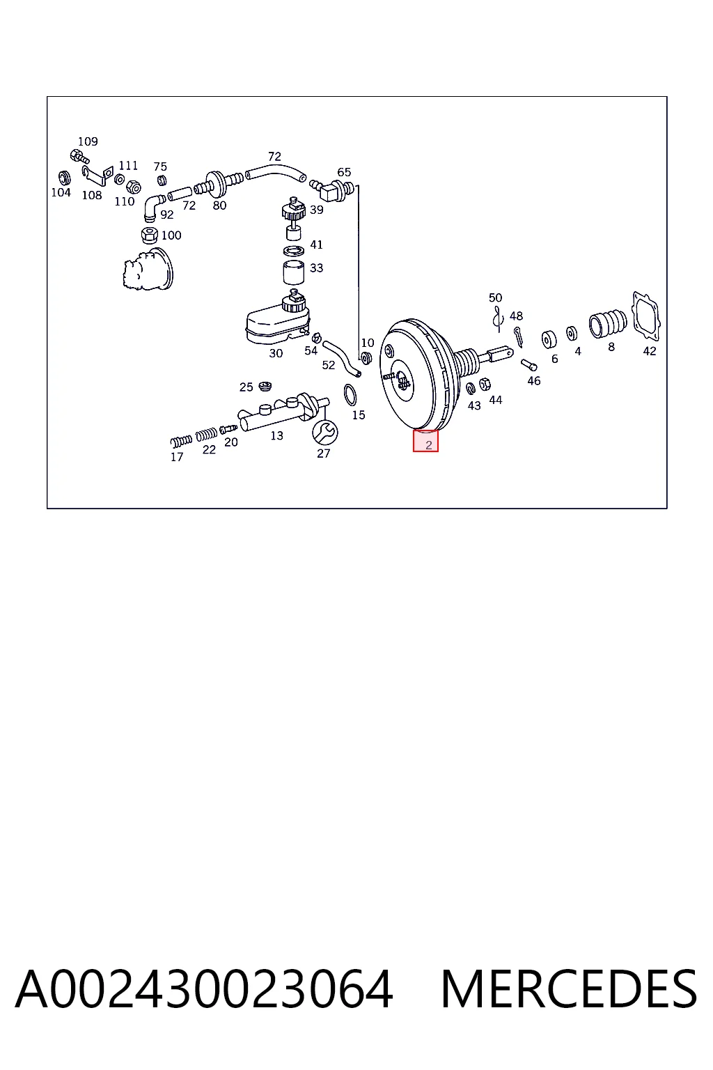 A002430023064 Mercedes