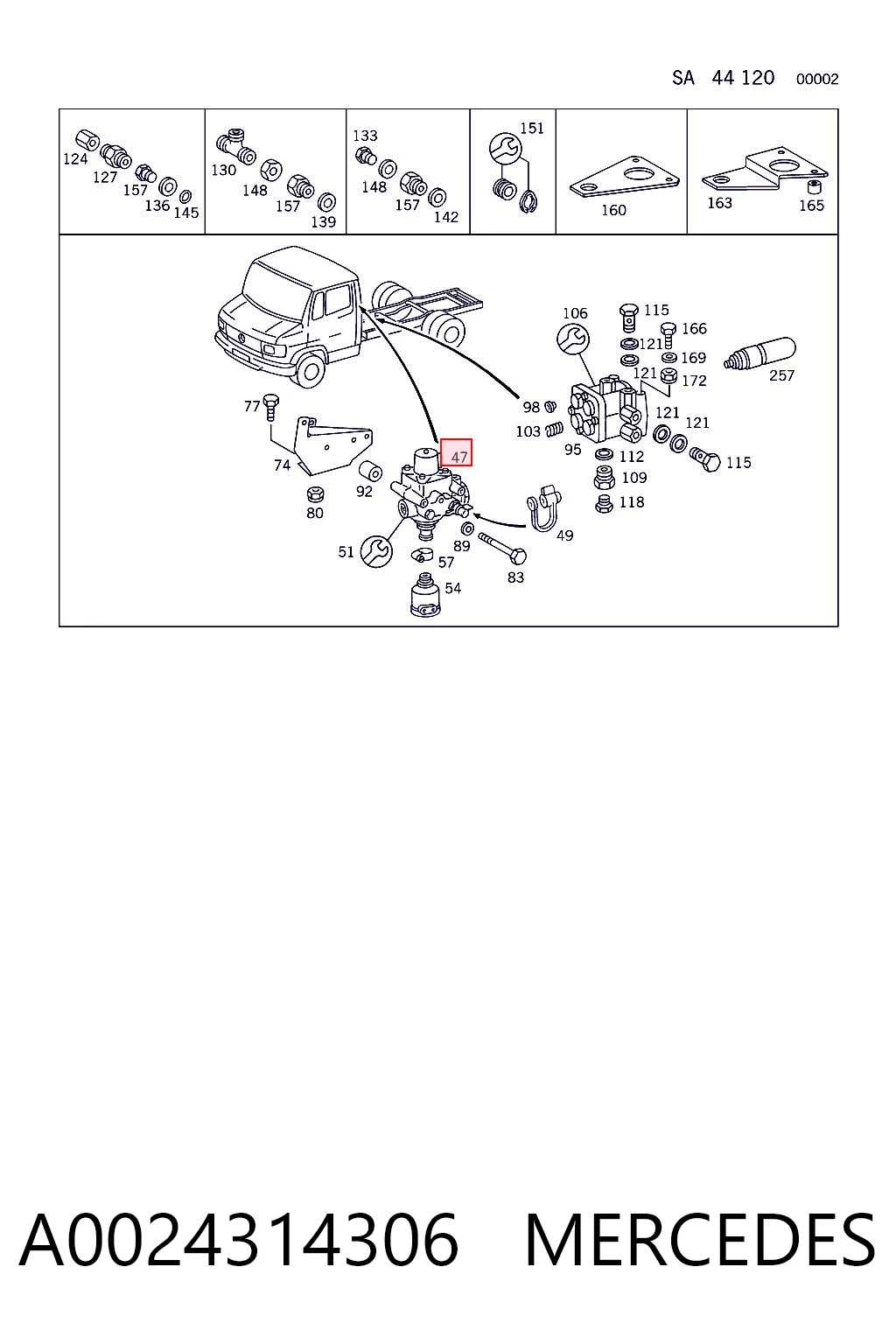 Compre 9753034747 Wabco Regulador de pressão dos freios (regulador das forças de frenagem)