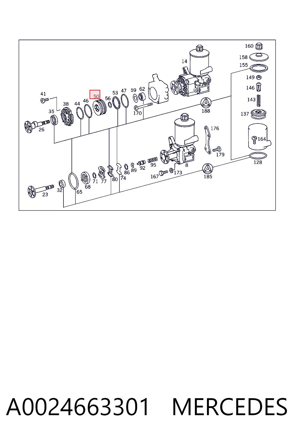 A0024663301 Mercedes