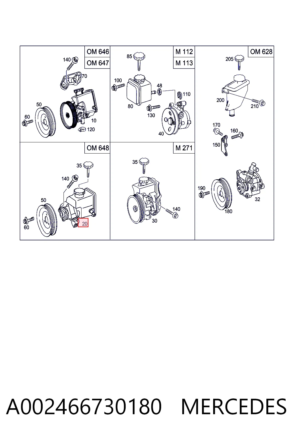 A002466730180 Mercedes