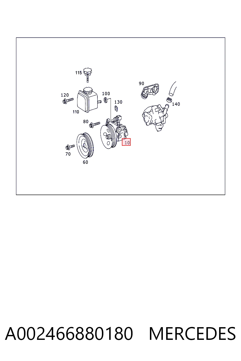 A002466880180 Mercedes