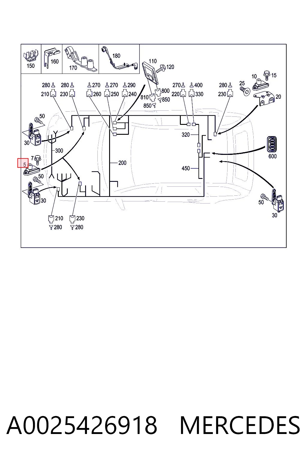A0025426918 Mercedes