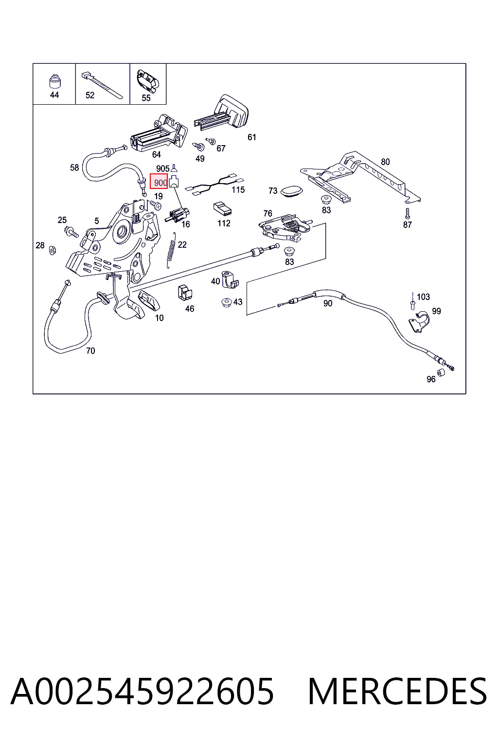 A002545922605 Mercedes