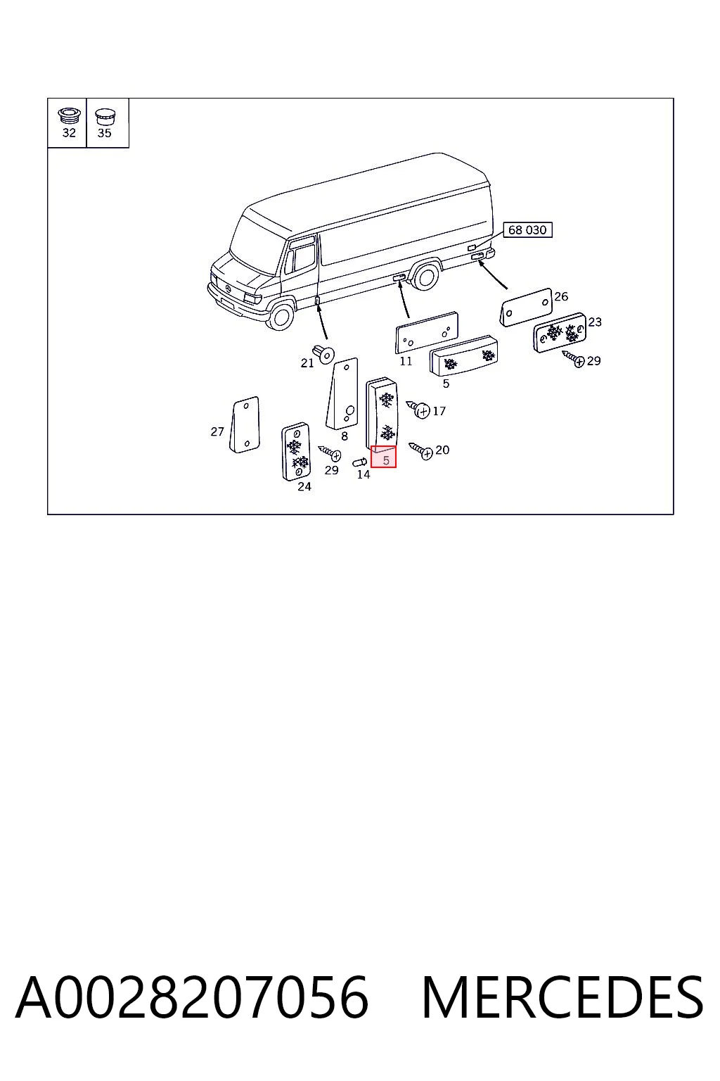 A0028207056 Mercedes