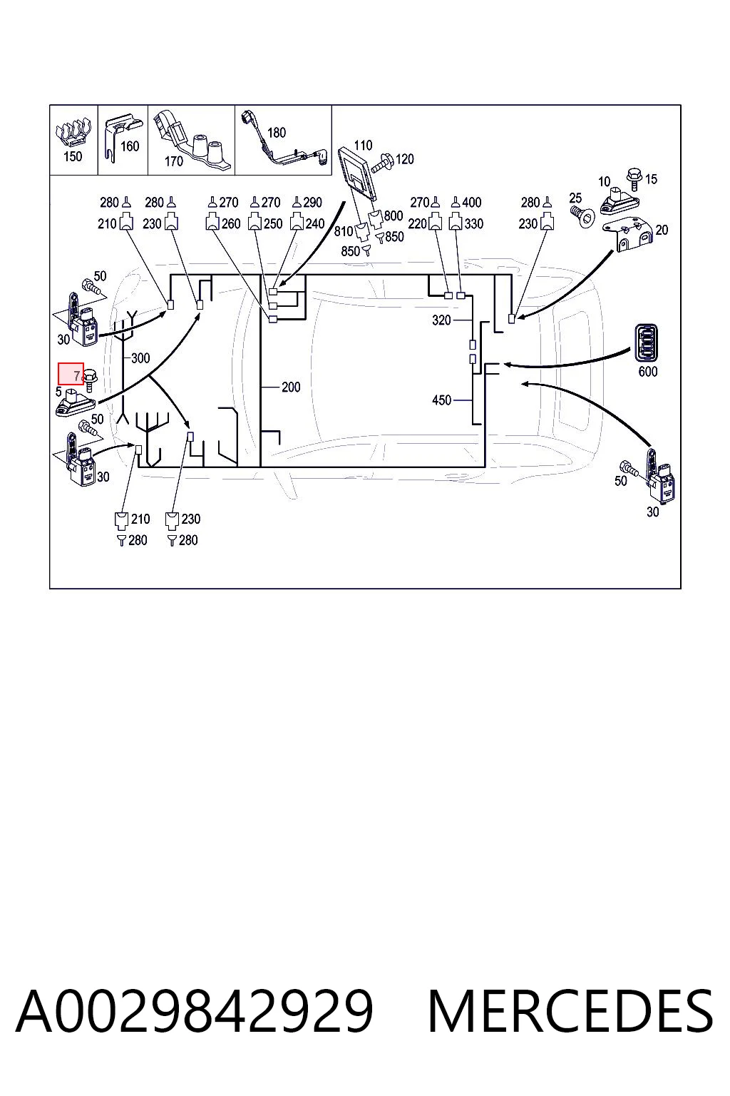 A0029842929 Mercedes