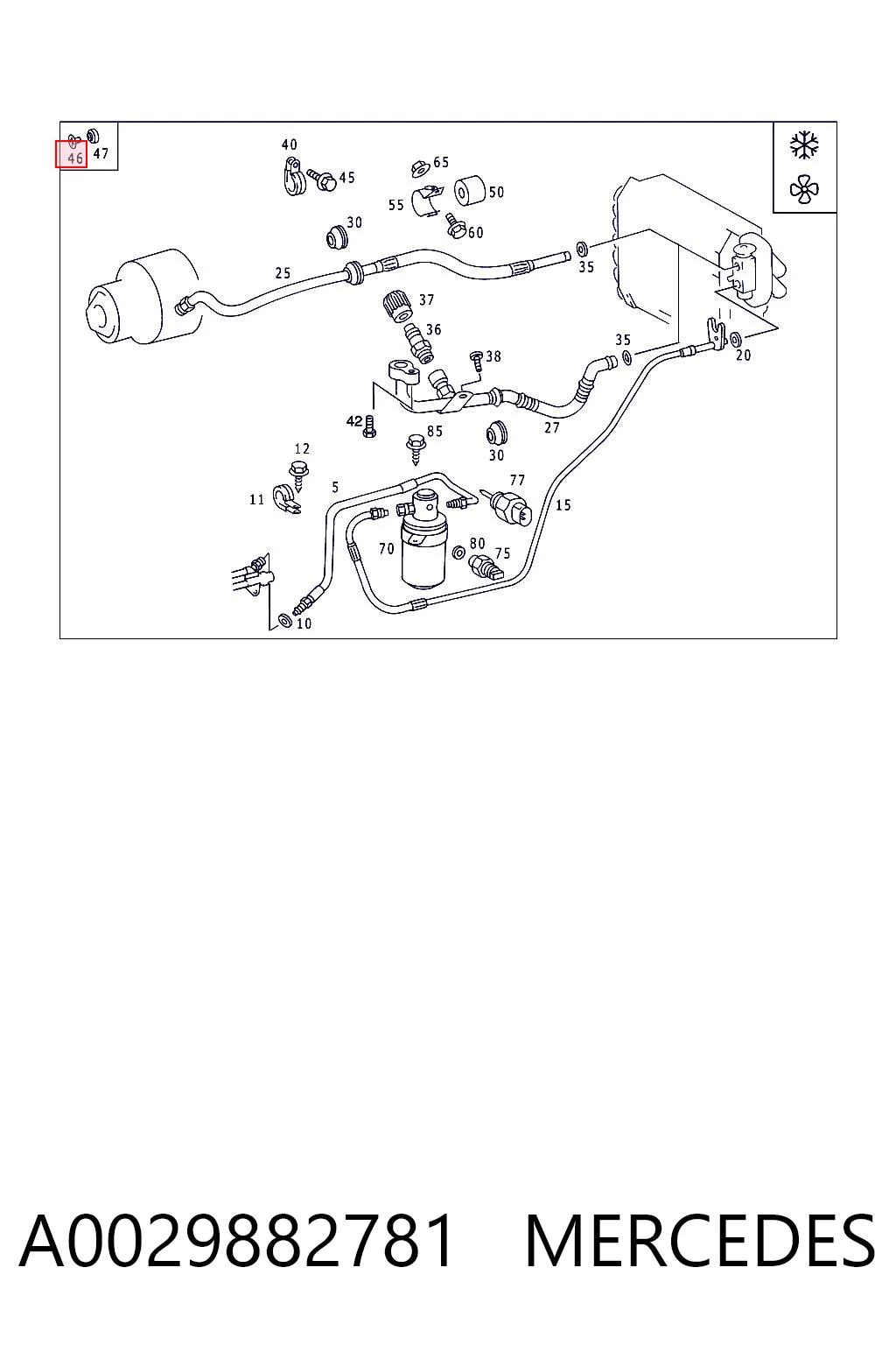 A0029882781 Mercedes