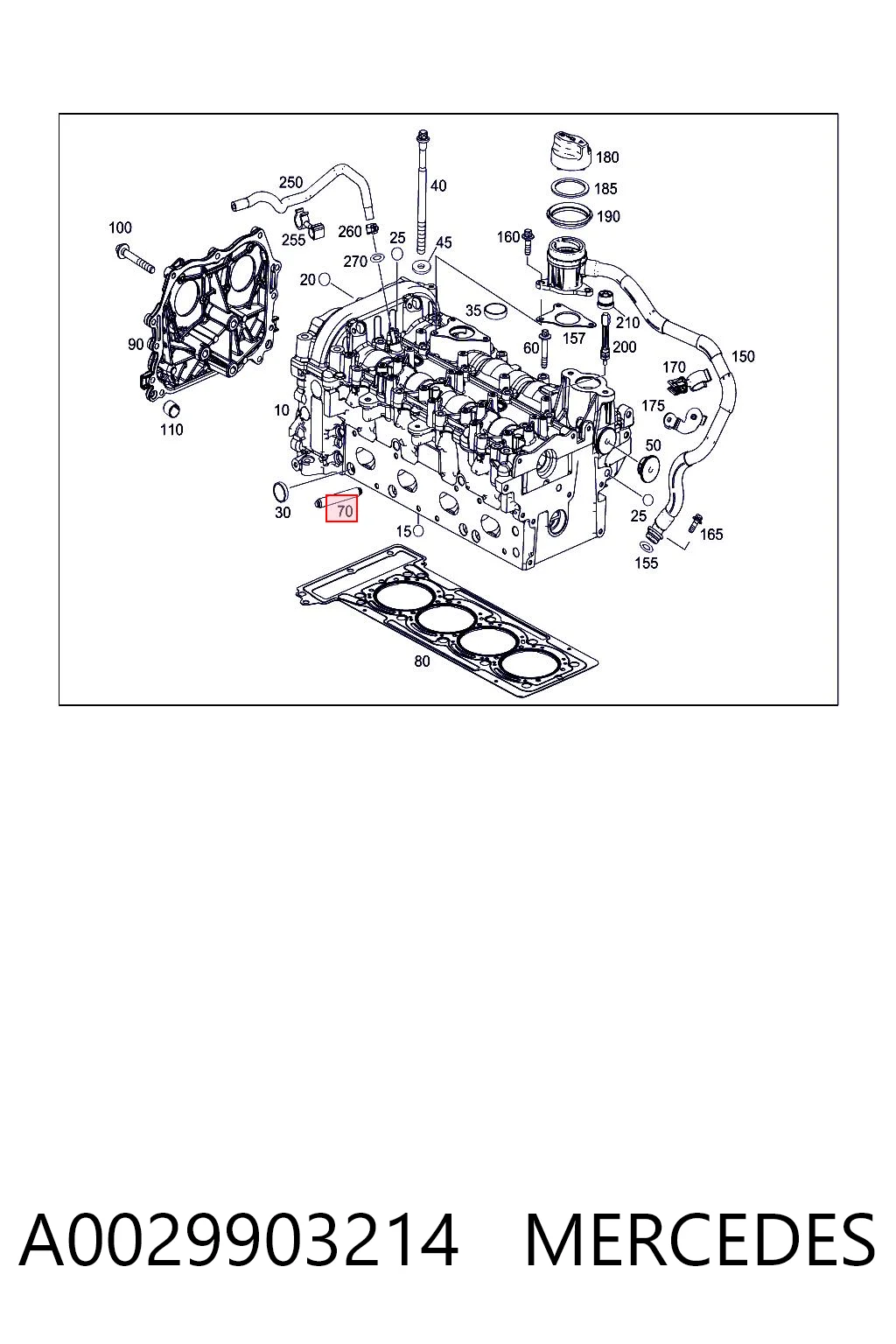 A0029903214 Mercedes