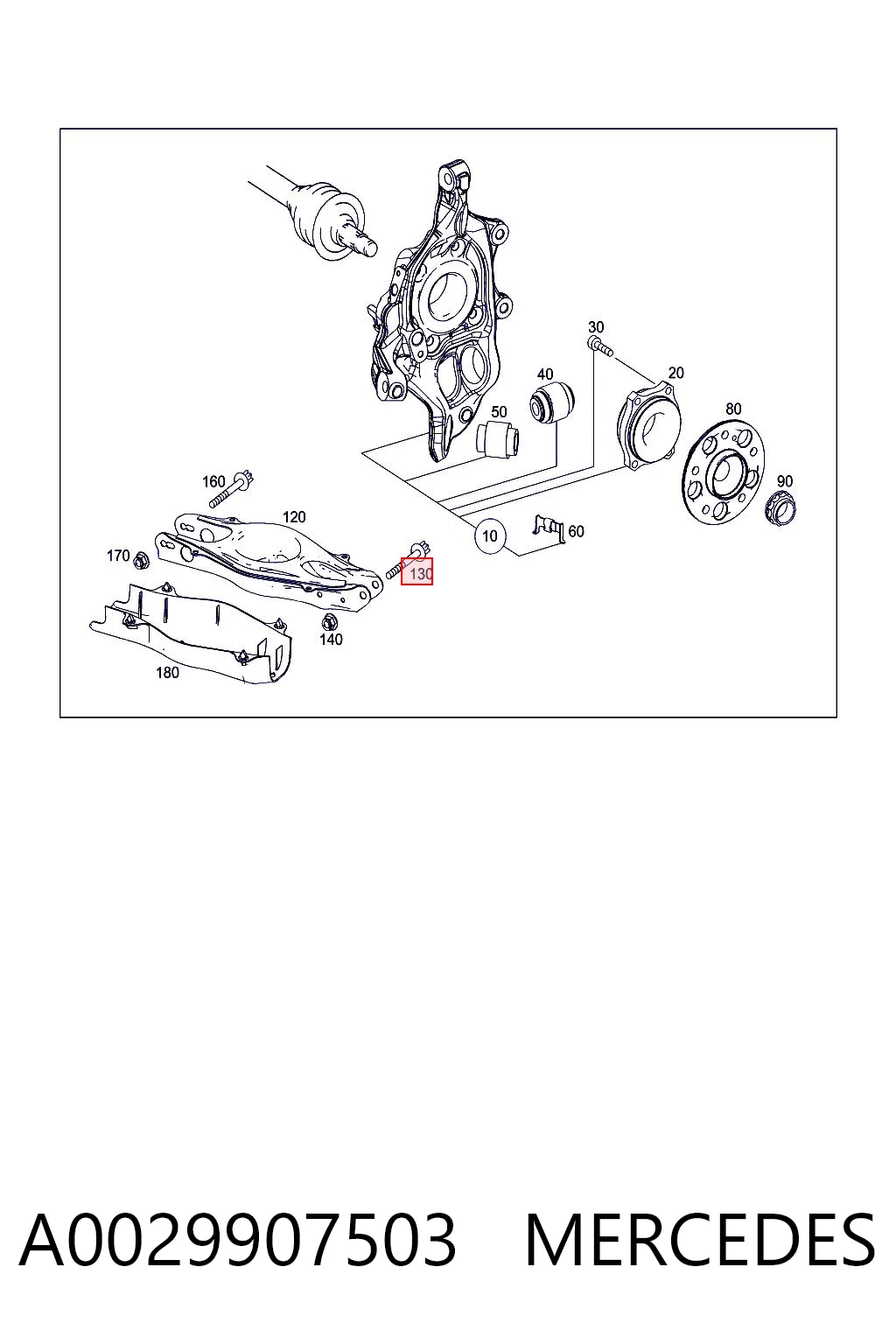 A0029907503 Mercedes