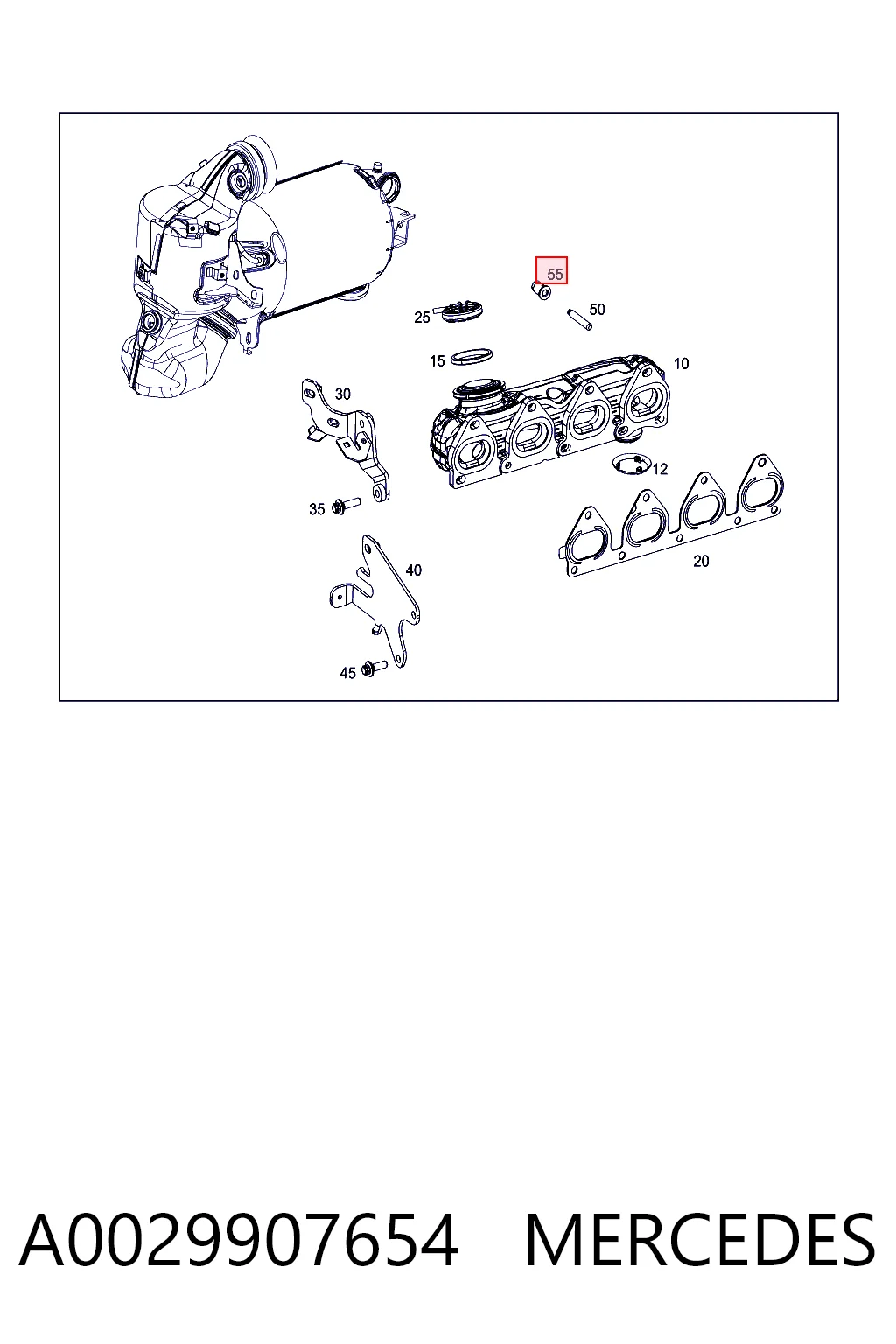 A0029907654 Mercedes