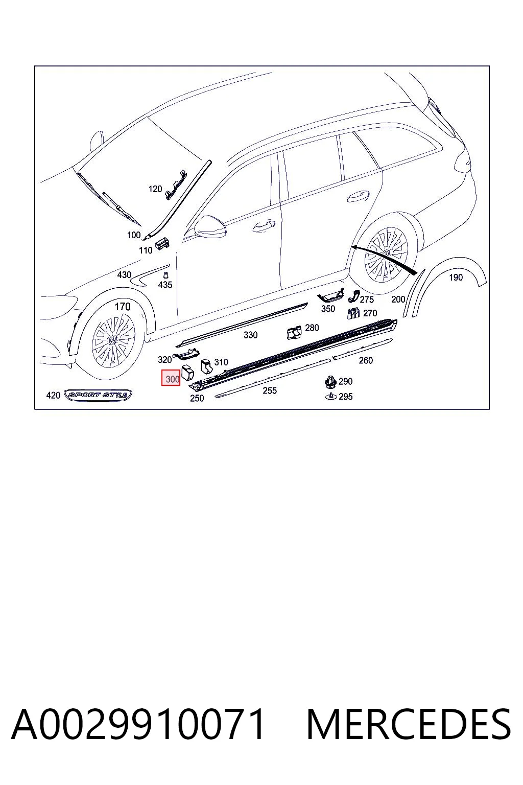 A0029910071 Mercedes
