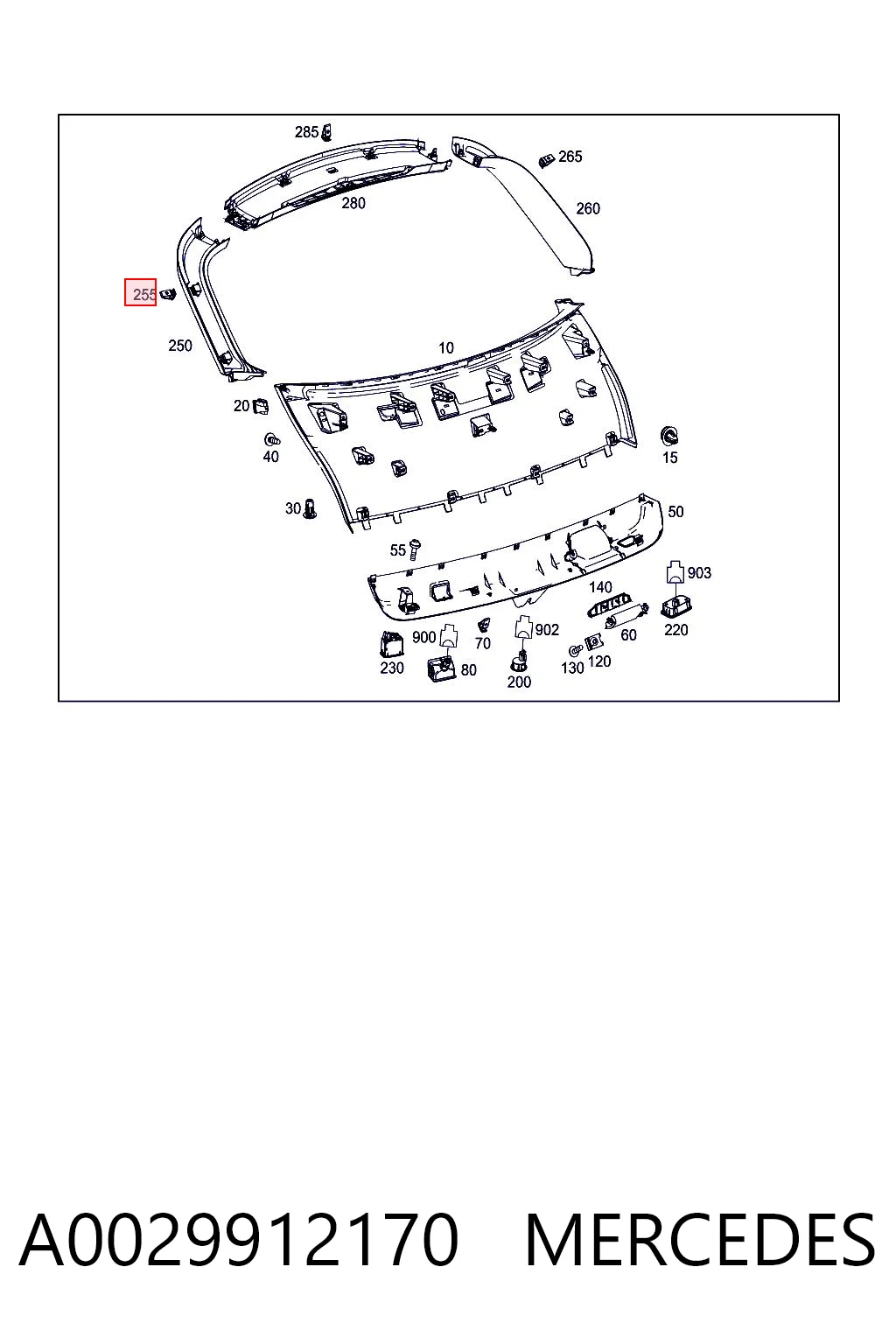 A0029912170 Mercedes
