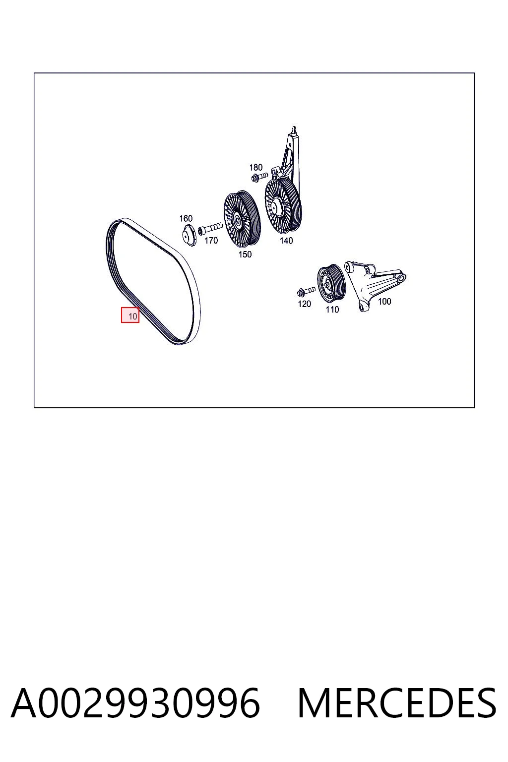 A0029930996 Mercedes