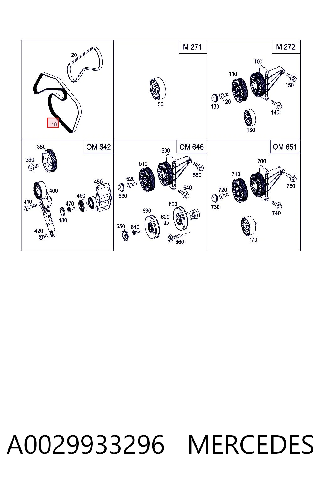 A0029933296 Mercedes